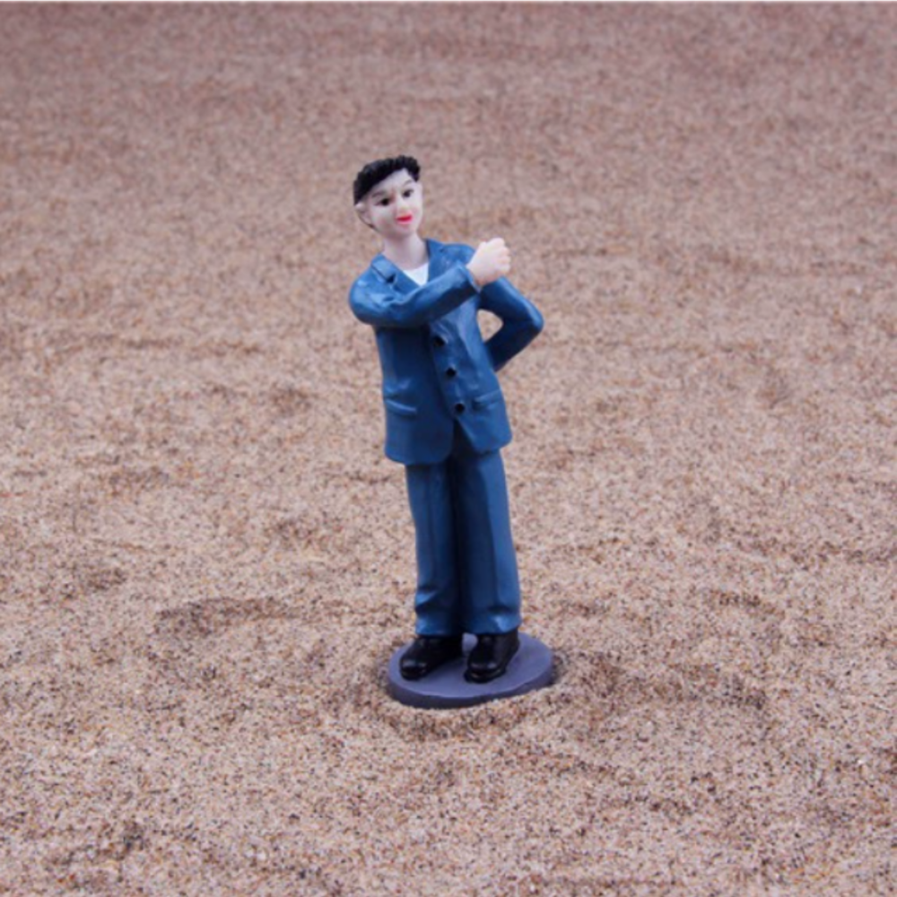 Набір мініатюрних фігурок «Побутові конфлікти та емоції» для пісочної терапії, 6 шт. Полістоун Одеса - фото 2