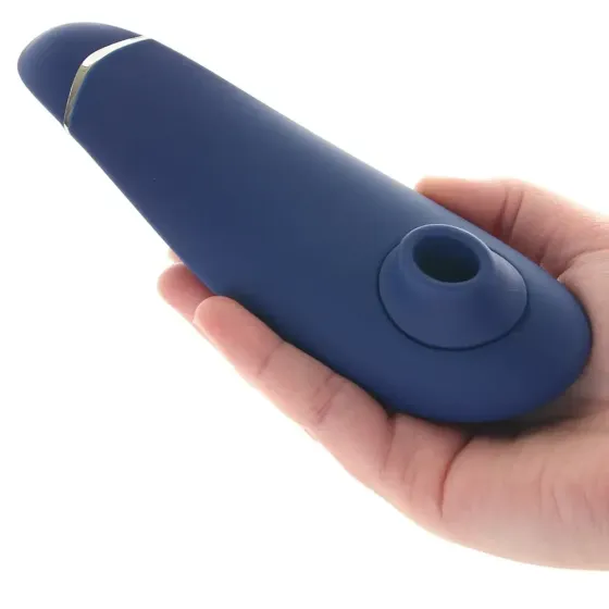 Вакуумный клиторальный стимулятор Womanizer Premium 2 Blueberry Sex Aura Киев