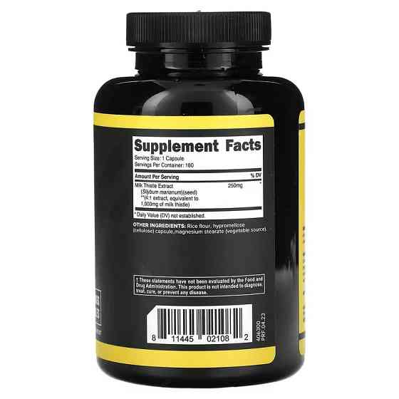 Розторопша Primaforce Milk Thistle, 1,000 mg, 180 Capsules Луцьк