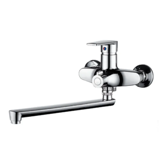 Смеситель для ванны Plamix Oscar-006 Euro.Chrome (без шланга и лейки) термопластик хромированный (PM0617) Черновцы
