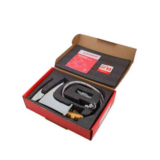 Однорычажный смеситель для умывальника Koer KB-10007-01 хром KR3438 Харьков