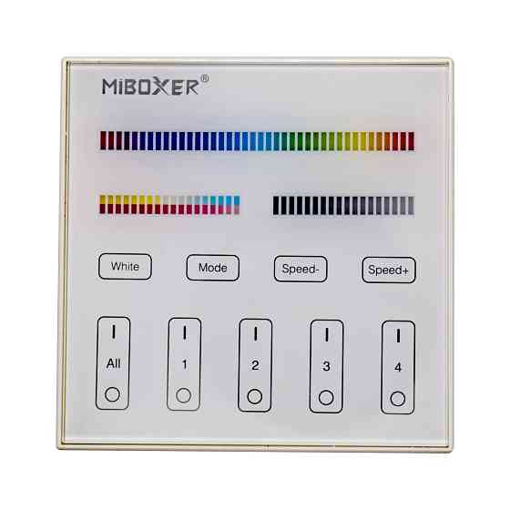 Milight Smart touch панель TL4 (White/RGB/RGBW/CCT 2,4 GHz) Коломия
