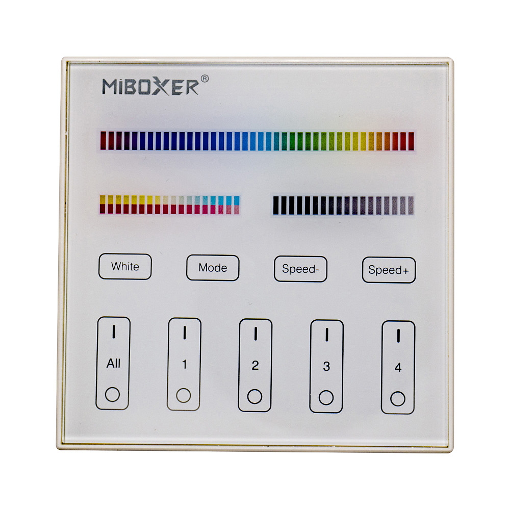 Milight Smart touch панель TL4 (White/RGB/RGBW/CCT 2,4 GHz) Коломия - фото 1