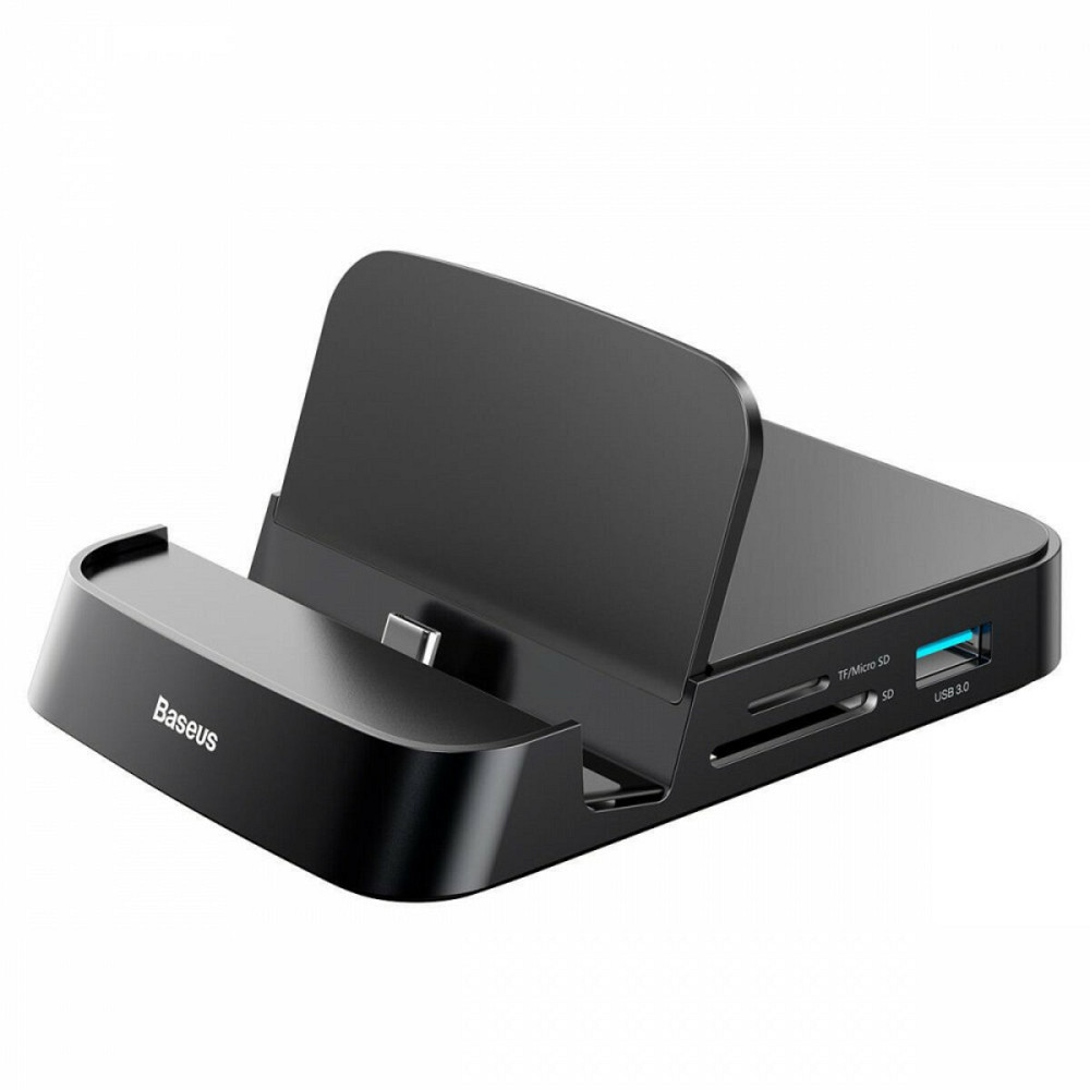USB-Hub Baseus Mate Docking Type-C mobile phone intelligent HUB docking station Black Київ - фото 1