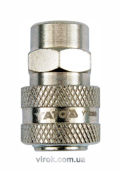 Швидкоз'єднувана муфта YATO з внутріш. різьбою Ø= 1/2