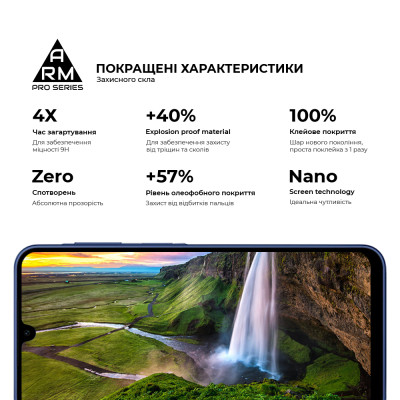 Стекло защитное Armorstandart Pro Samsung A17 4G (ARM86510) Винница - изображение 5