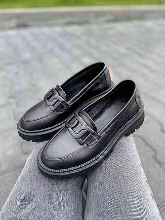 Garti Туфлі жіночі GARTI чорні натуральна шкіра 36р. 37р. 40р. (5166) Коломия