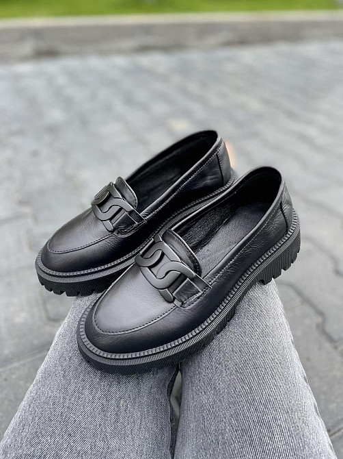 Garti Туфлі жіночі GARTI чорні натуральна шкіра 36р. 37р. 40р. (5166) Коломия - фото 4