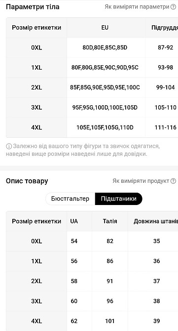 Купальник жіночий батал роздільний чорний 3XL Київ - фото 2