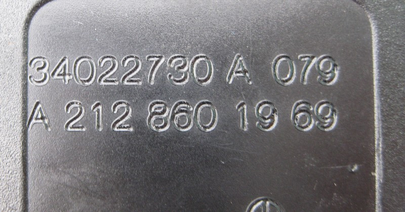 Mercedes-Benz  A2128601969 Засувка ременя безпеки задня ліва E-Class W212 Одеса - фото 2