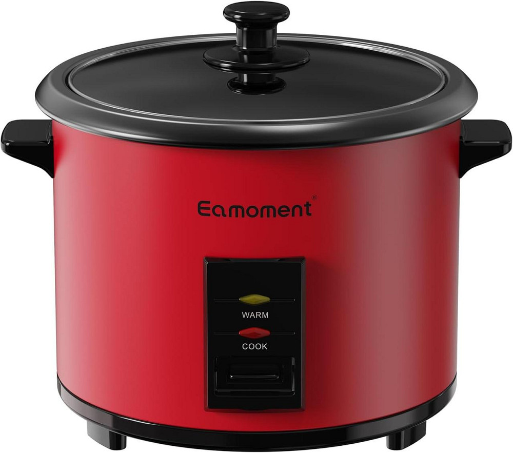 Рисоварка Eamoment ERC-10CRD1.8L Красная 1.8 л 700W с пароваркой антипригарная чаша 1-10 порций авторазогрев Киев - изображение 1