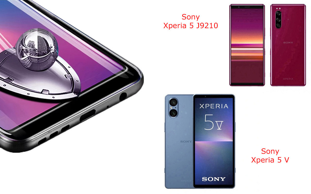 Защитное стекло DefenzoGlass для Sony Xperia 5 J9210, Xperia 5 V – двойная прочность Киев - изображение 1