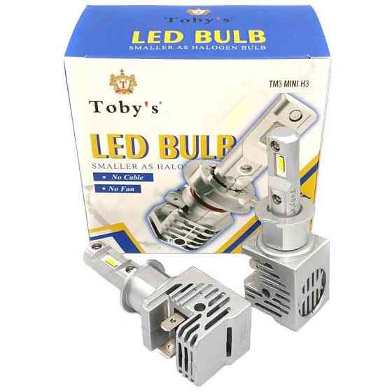 Комплект світлодіодних ламп TBS Design TM3 MINI H3 30w 12-24v 6000K 3200Lm Харків