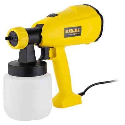 Фарбопульт Sigma електричний HVLP 350Вт 1.8/2.6мм 800мл/хв, нижній бак, 800мл (6816121) Вінниця