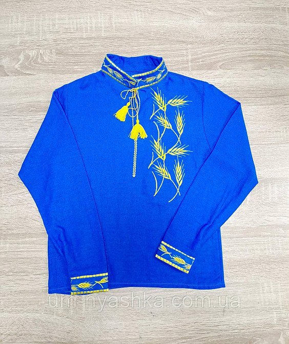 Хлопчача лляна вишиванка 