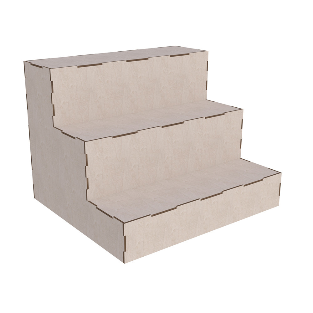 Підставка EKOSTAR під квіти із фанери 530х468х400 Київ - фото 2