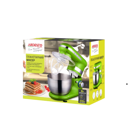 Міксер планетарний 800W KSTM-8041 Ardesto Житомир - фото 3