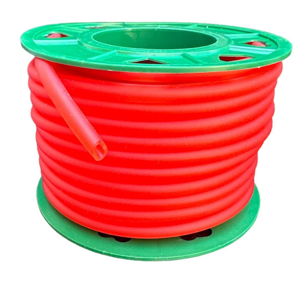 Шланг топливный Ø5mm, 20 метров (силиконовый, красный) Мукачево - изображение 1