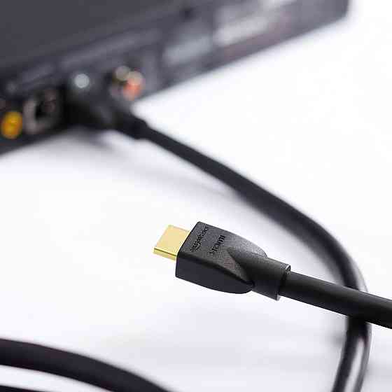 Кабель Amazon Basics HDMI-A HDMI-A 3 м чорний CL3 HDMI 2.0 10.2Gbps Ethernet для TV/PS4/Xbox Київ