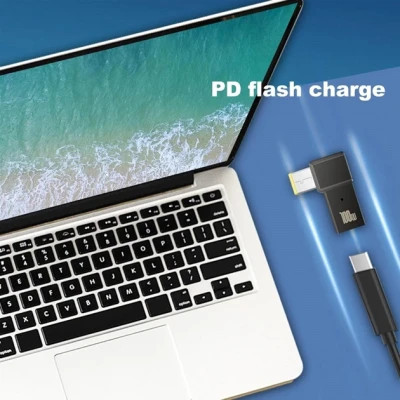 Перехідник PD 100W USB-C F to DC Male Jack square mouth Lenovo Thinkpad ST-Lab (PD100W-Lenovo) Вінниця - фото 6