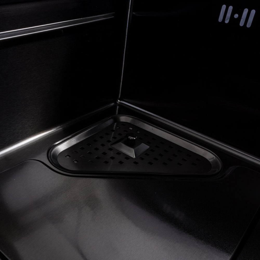 Кухонна мийка 75*46F чорна PVD Valeso Handmade "Водоспад" Fly rain Коломыя - изображение 7