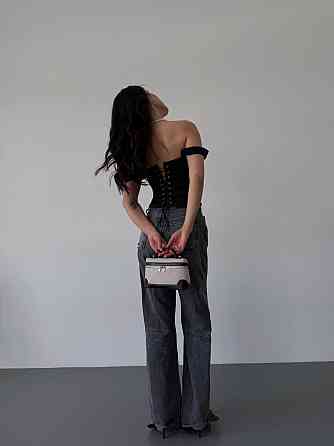 Жіночий романтичний стильний корсет з подвійним матеріалом костюмка Lux Одеса