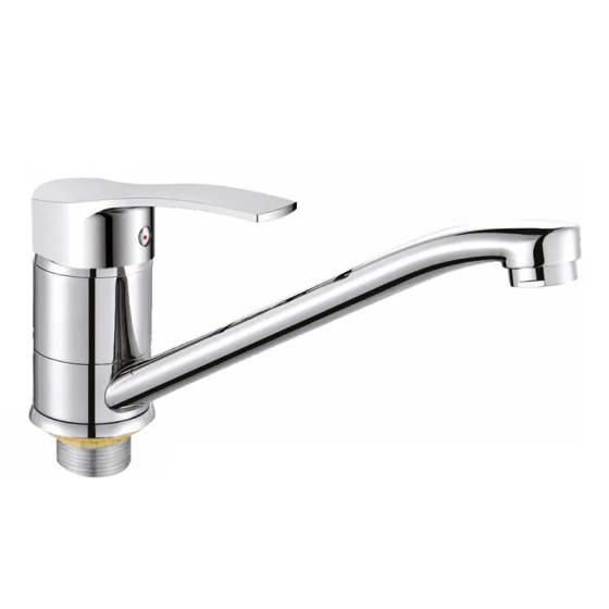 Кухонний змішувач Cron Focus 555 з гайкою (CR0162) Харків