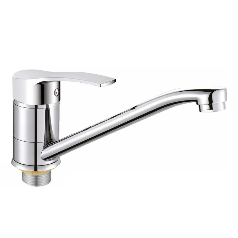 Кухонний змішувач Cron Focus 555 з гайкою (CR0162) Харків - фото 1