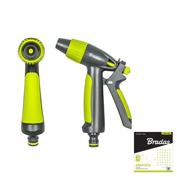 Пістолет поливальний BRADAS (Польща) регульований LE-5105 Київ - фото 1