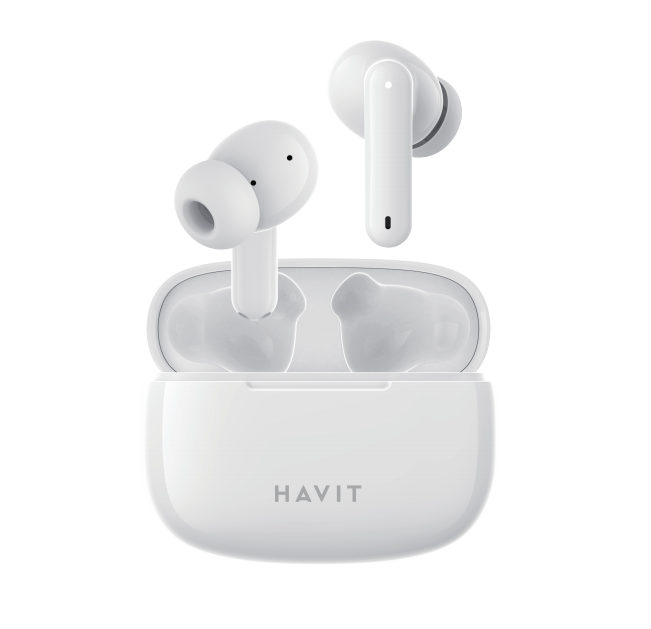 Навушники бездротові Havit TW967 білий Житомир - изображение 1
