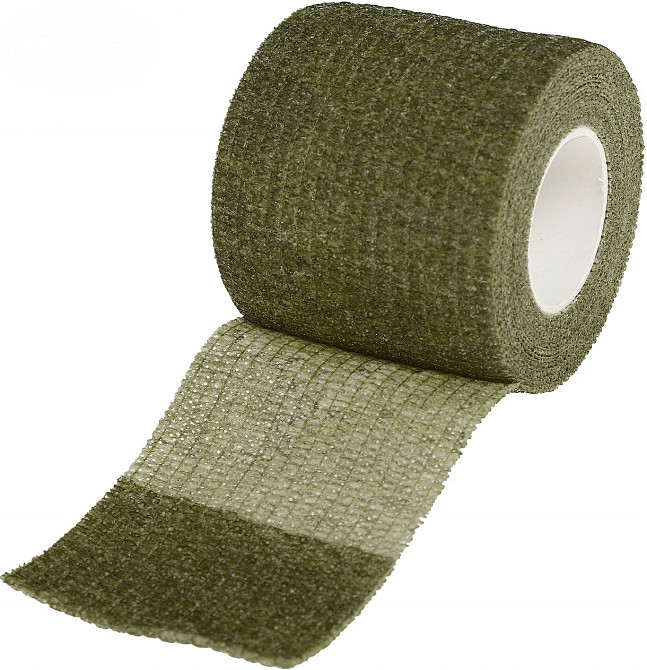 Малярная лента для маскировки 5 см 4.5 метра Mil-Tec (15933001) Olive Нововолынск - изображение 4