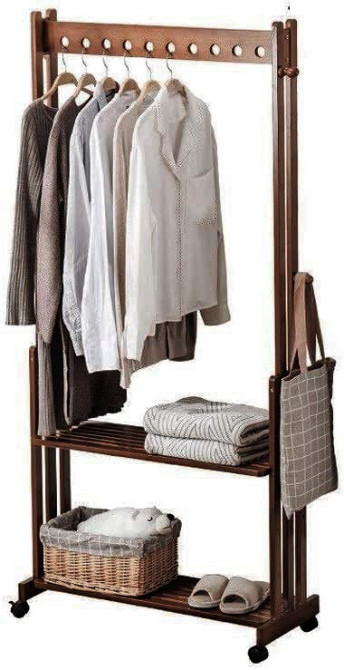 Стійка вішалка для одягу "Болгарі" капучино Миколаїв - фото 1