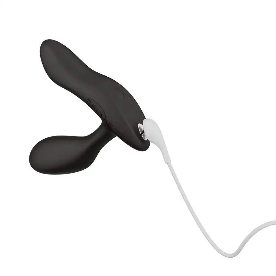 Смарт-вібромасажер простати We-Vibe Vector+ CHARCOAL BLACK, пульт ДК, регульований кут нахилу Львів - фото 5