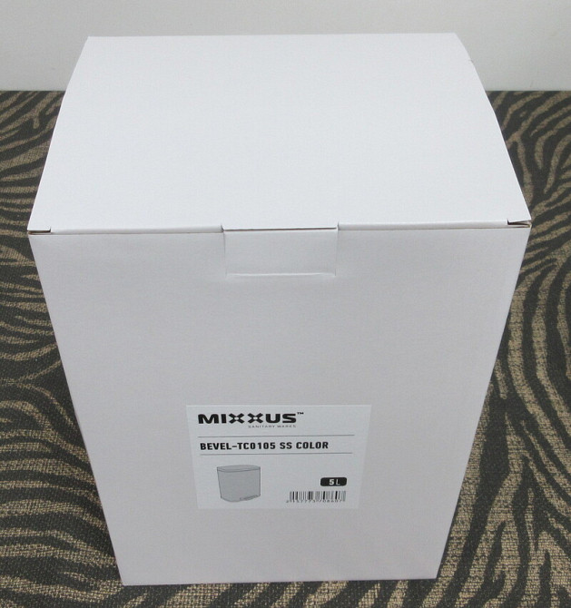 Відро для сміття з плавним закриттям прямокутне Mixxus Bevel-TC0105 SS Color 5л колір наржавійка  ( MI7086 ) 36705 Харків - фото 8