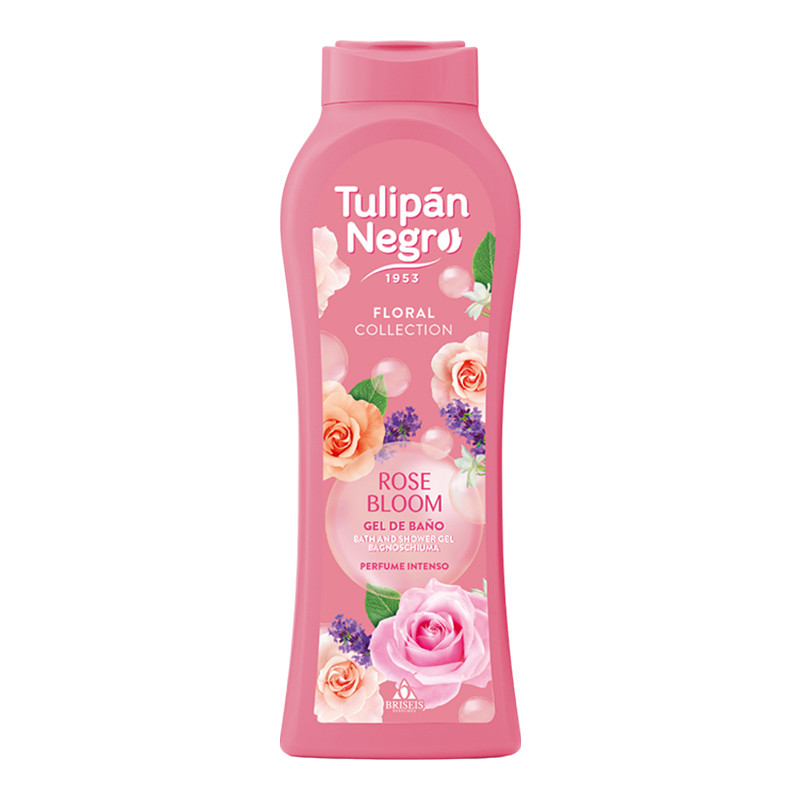 Гель для душа парфюмированный Floral Цветок Розы Tulipan Negro 650 мл Киев - изображение 2