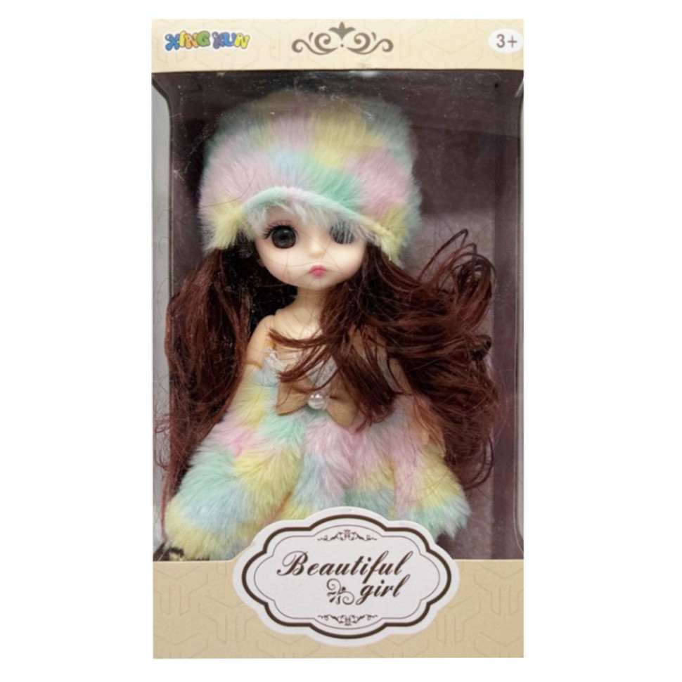 Дитяча іграшкова лялька 1361-8 шарнірна, розмір 15 см Вінниця - фото 1