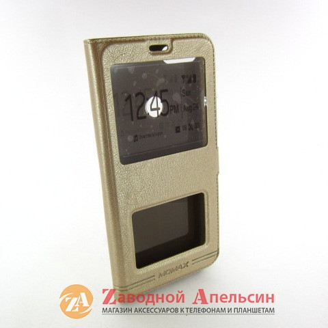 Чохол книжка Huawei Y7 2018 Smart Case gold Одеса - фото 4