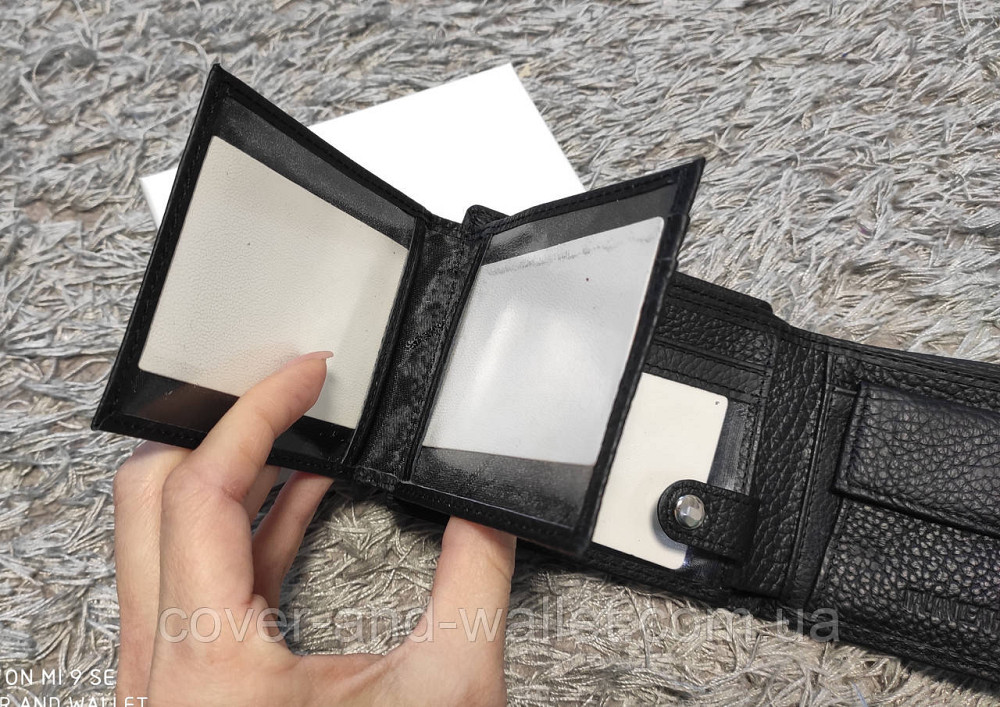 Мужской кожаный кошелек портмоне для автодокументов ST Leather Киев - изображение 7