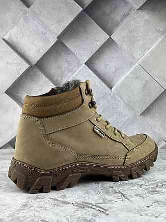 Військові чоловічі зимові черевики хихак койот прошиті та проклеєні військові черевики на хутрі WAR Львів