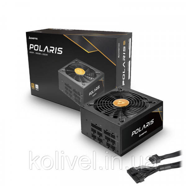 БЖ 1050W Chieftec POLARIS PPS-1050FC, 120 mm, 80+ GOLD, Cable management, retail (PPS-1050FC) Киев - изображение 7