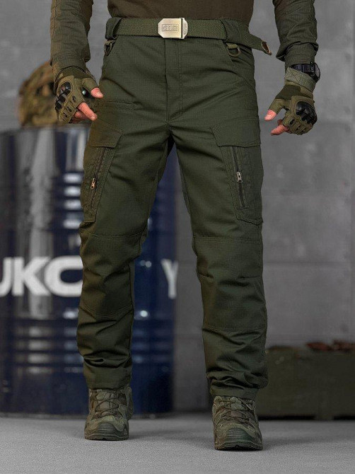 Тактичні штани mantana олива ВТ5089 Одеса - фото 7