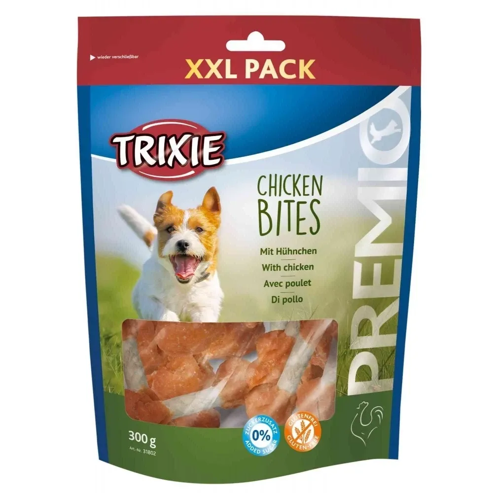 Ласощі для собак Trixie (TX-31802) Premio Chicken Bites XXL зі смаком смаженої курки 300 г Вінниця - фото 1