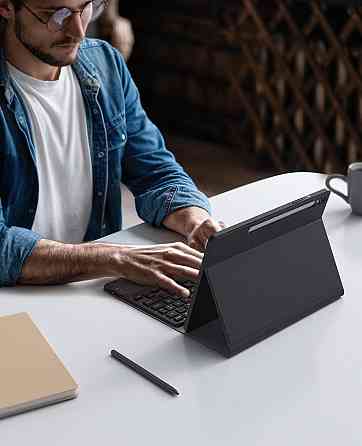 Протиударний чохол-книжка EARTO на Samsung Galaxy Tab S9 Fe 10.9 Inch/S9 11 Inch 2023 (SM-X710/SM-X716B/SM-X718U) RoseGold Дніпро