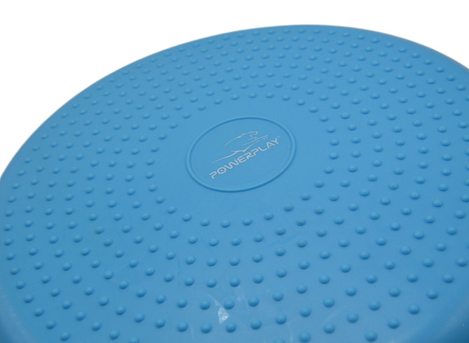 Балансувальна масажна подушка PowerPlay 4009 Balance Pad (Ø33) Синя Кам'янське - фото 7