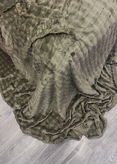 Плед-покривало 200х230 см (+-5см) Soft Night Хакі (87-131) Київ - фото 8