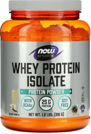 Изолят сывороточного протеина Now Foods Sport Whey Protein Isolate 816 г сливочно-ванильный Киев
