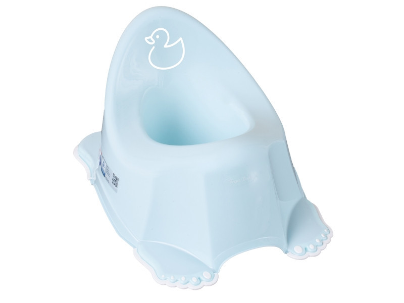 Горщик дитячий антиковзкий DUCK light blue Київ - фото 1