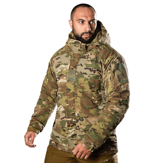 Тактическая зимняя мембранная куртка Defender 7 level ClimaGuard (Мультикам) размер 2XL Винница