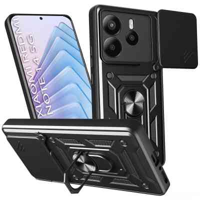 Чехол для мобильного телефона BeCover Military Xiaomi Redmi Note 14 5G Black (712867) Винница