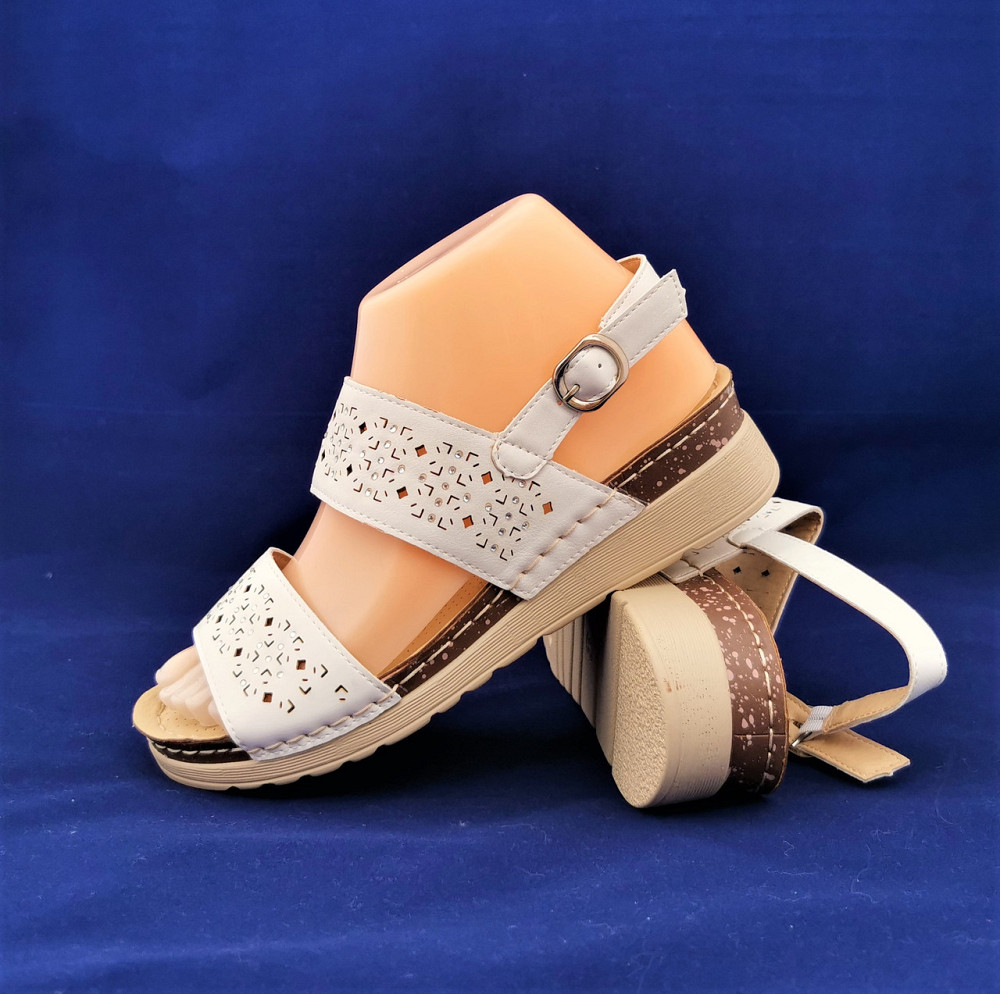 Жіночі Сандалі Босоножки на Танкетці Платформа Бжевелітні (розміри: 37,38,39,40) - 51-3 Дніпро - фото 1